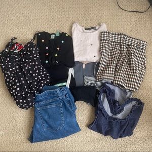 Lot of 10 Pieces of Preowned Womens Clothing Reseller Bulk Buy Box